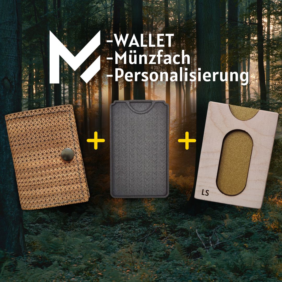 M-Wallet + Münzfach + Personalisierung