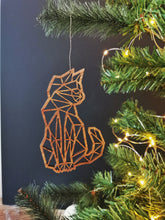 Lade das Bild in den Galerie-Viewer, Weihnachtsschmuck Katze