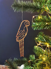 Lade das Bild in den Galerie-Viewer, Weihnachtsschmuck Papagei