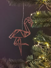 Lade das Bild in den Galerie-Viewer, Weihnachtsschmuck Flamingo
