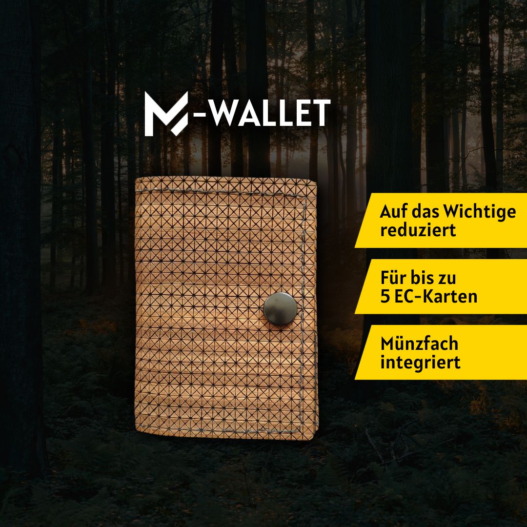 M-Wallet + Münzfach + Personalisierung
