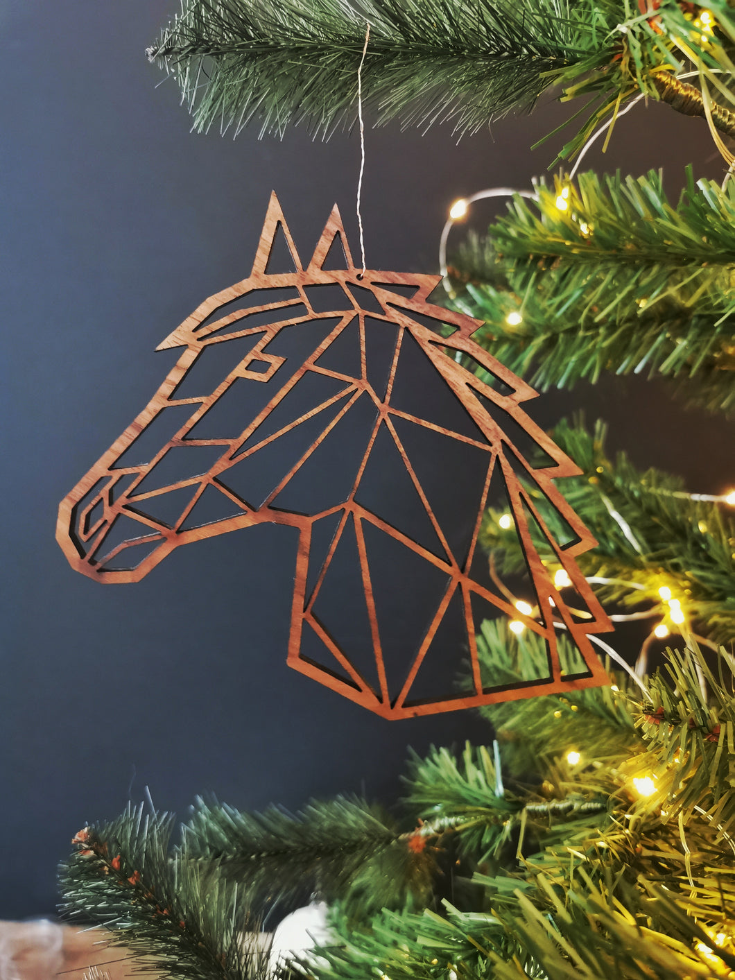 Weihnachtsschmuck Pferd
